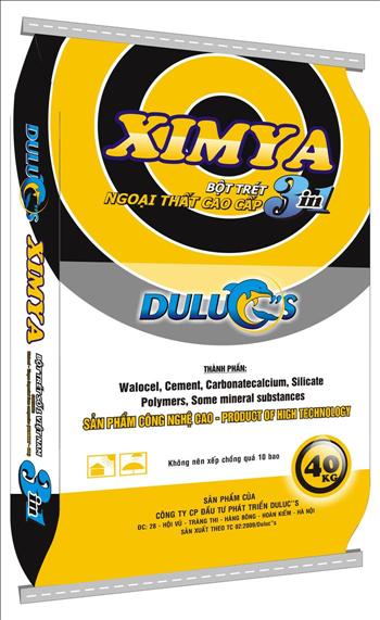 Bột bả cap cấp XIMYA 3in1 - 40kg